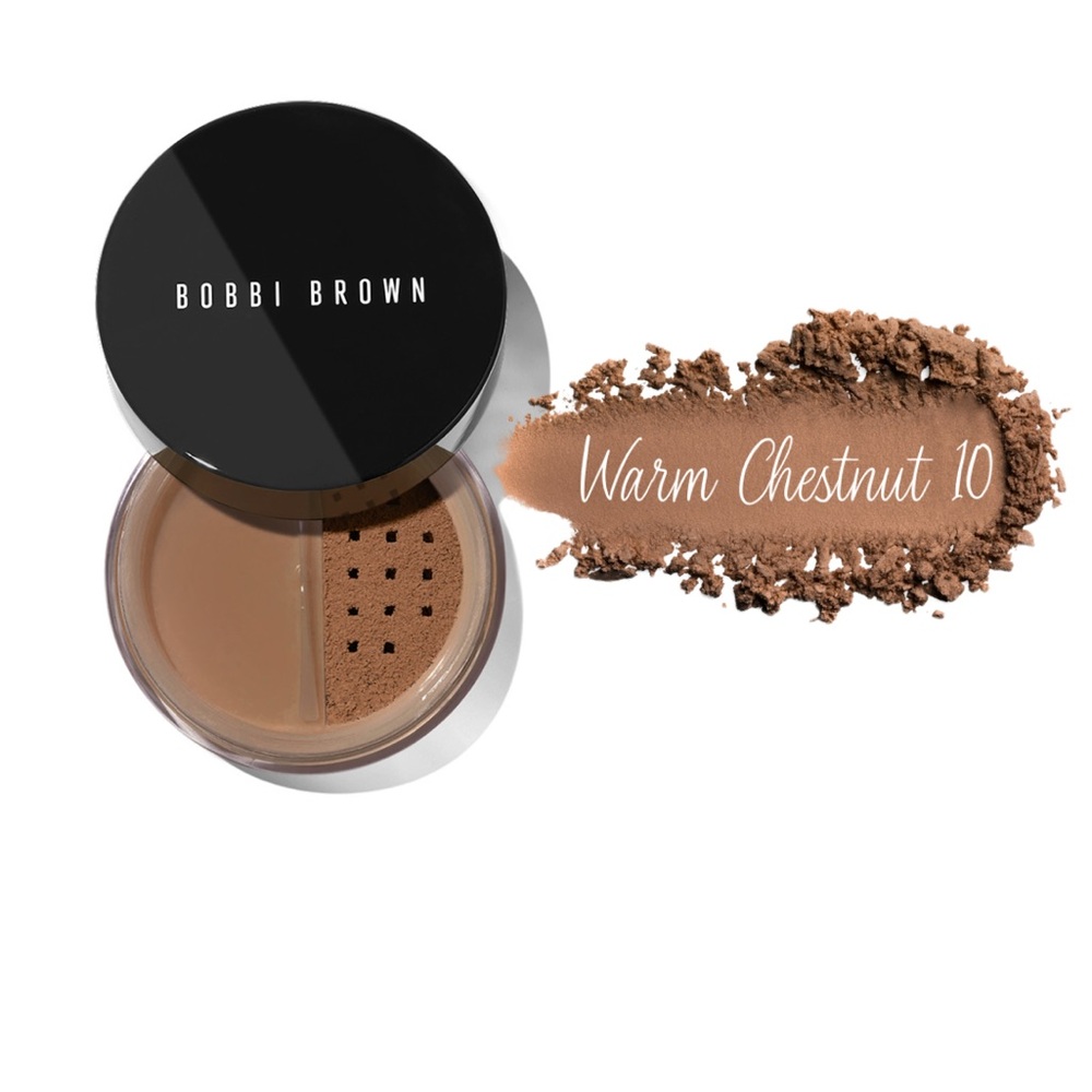 $53 Retail NIB Bobbi Brown Sheer Finish Loose Powder Warm Chestnut